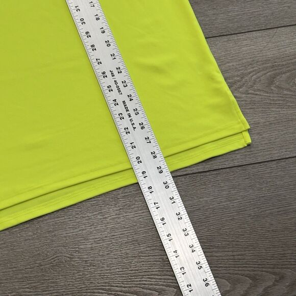 Under Armour Golf Polo Men's Large Pinehurst Neon Yellow Bright Summer Athletic - Picture 4 of 7